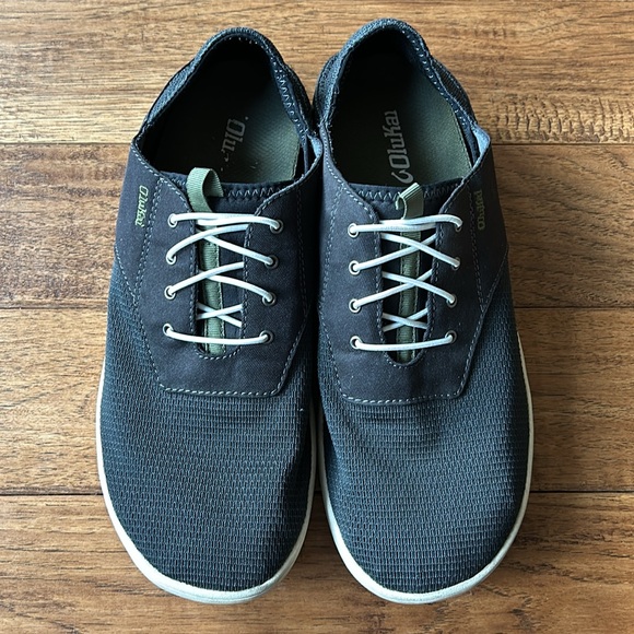 ☀️ OluKai Nohea Moku No Tie Boat Shoes Slip On Convertible Heel Mens Size 11 - Picture 9 of 11